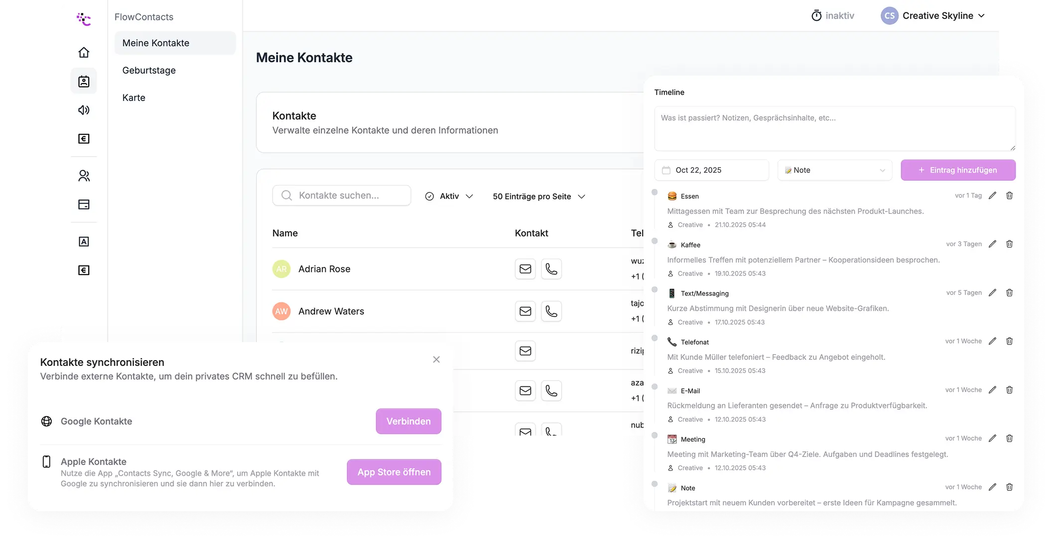 flowcontacts-dashboard-preview